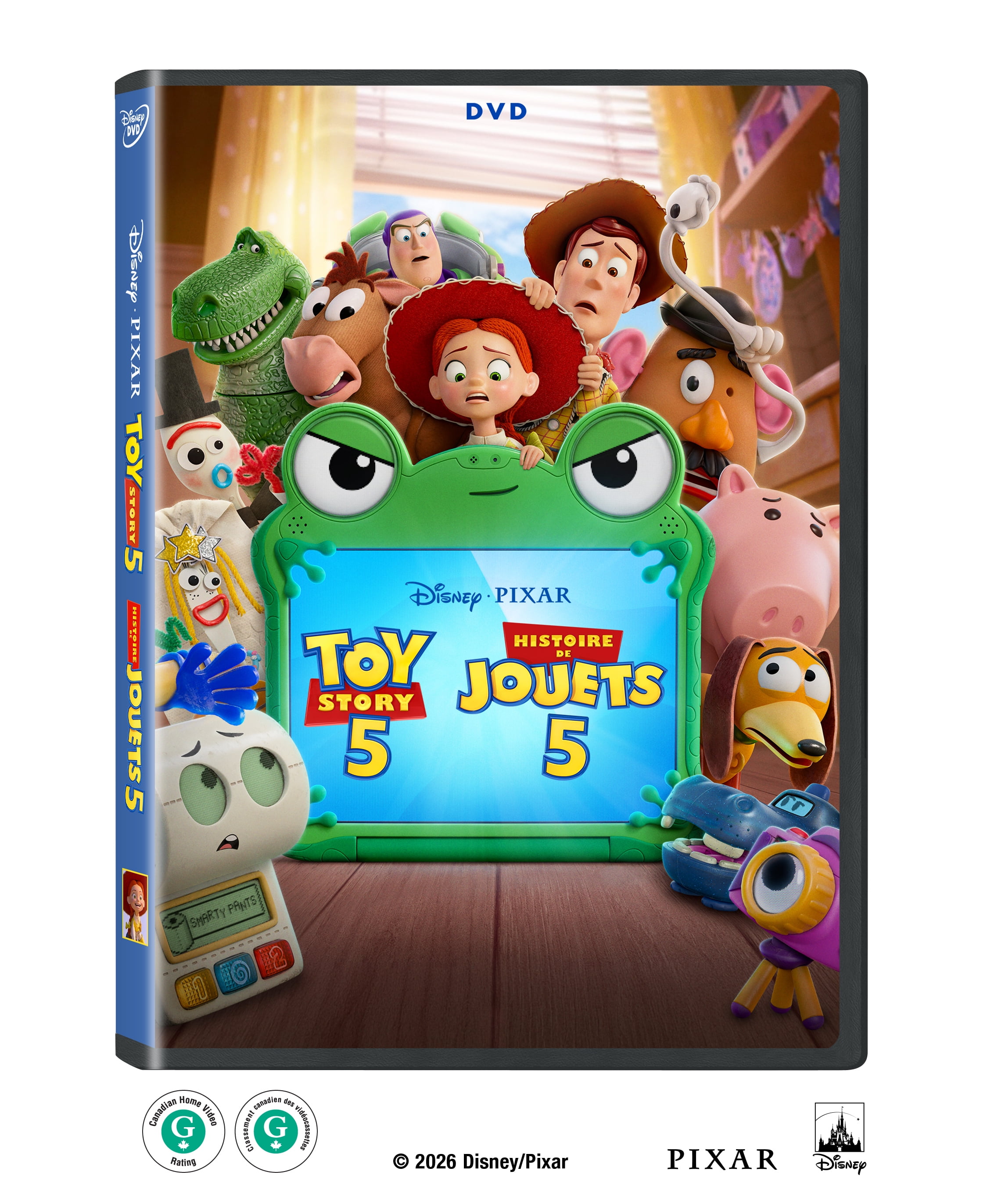 Toy Story 5 (2026) (DVD), Adventure, Comedy, Family, Walt Disney Pictures