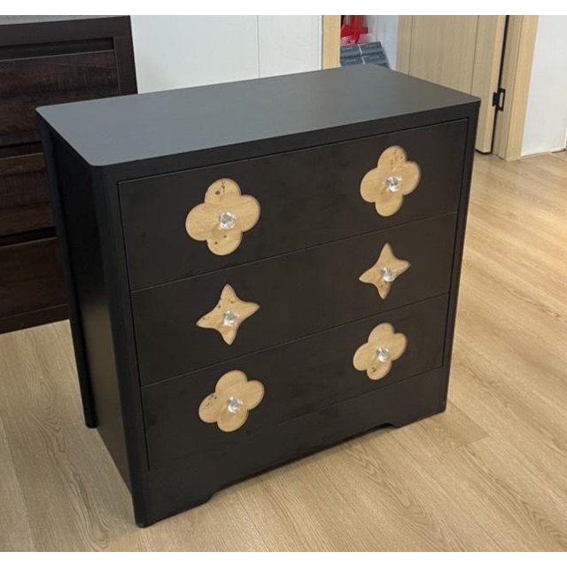 Decorative Front Closet Dresser - 3/5-Drawer Vertical Storage Cabinet, Space-Saving for Hallway & Living Room
