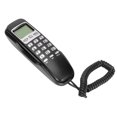 thumbnail image 1 of Corded Phone, Wearable LCD Screen Wired Landline Calendar Display  For Office For Home Red,White,Black, 1 of 8