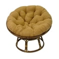 thumbnail image 1 of International Caravan 3312-MS-CM 42 in. Rattan Papasan Chair with Micro Suede Cushion, Camel, 1 of 3