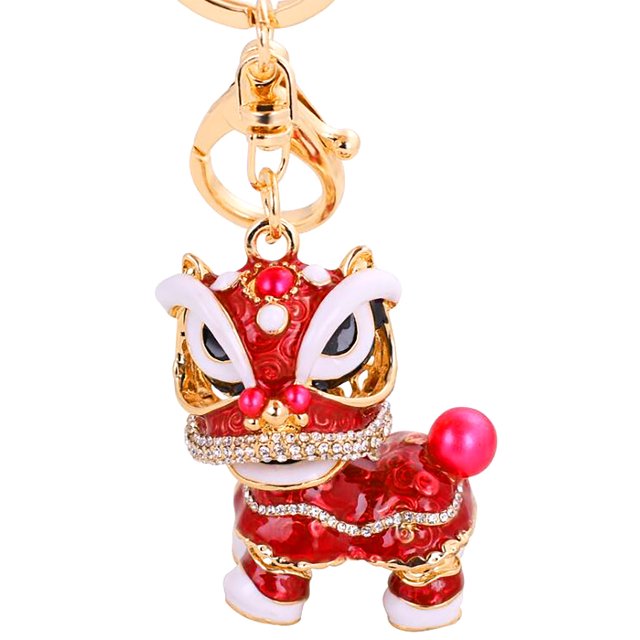 Accessoires Kirin Creative Porte-Clés en Alliage de Danse Pendentif Rétro Danse Ca