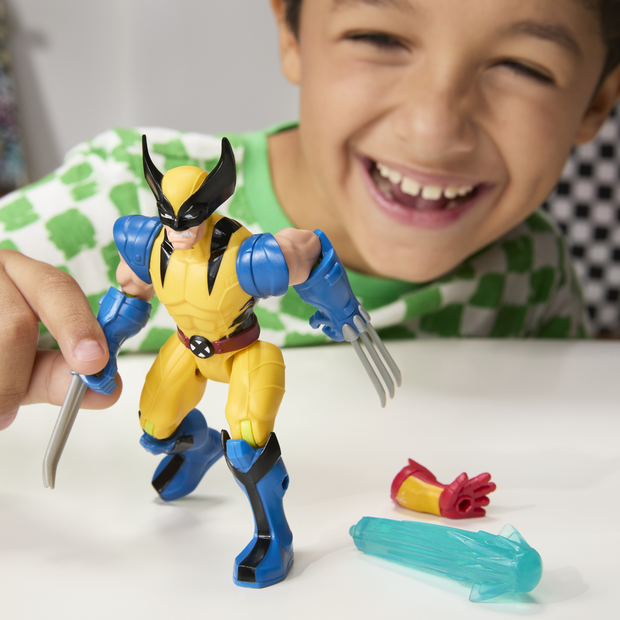 MixMashers Marvel Avengers, figurine Wolverine à mélanger et combiner (12 cm), jouets Avengers