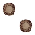 thumbnail image 1 of Baohd Housse de Chaise d'Ordinateur Housse de Chaise Pivotante Rotative pour Chaise Housse de Coussin Rouge Brique 2 Ensembles, 1 of 6