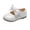White, variant on Leather Shoes Princess Kids Toddler Sandals Knot Girls Infant Baby Baby Shoes White 21/15 M—18 M