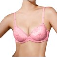 thumbnail image 1 of Strapless Backless Bra Women Pullover Bra Feature V-Neck Wire-Free Bra Style W-1546 Pinks 32, 1 of 6