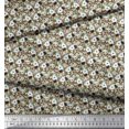 thumbnail image 3 of Soimoi Polyester Crepe Fabric Floral Shirting Printed Fabric 1 Yard 52 Inch Wide, 3 of 3