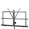 thumbnail image 2 of OULII Non-slip Stability Adjustable Height Music Stand for Sheet Music Black 1Set, 2 of 8