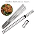thumbnail image 4 of Transemion Versatile Stainless Steel Barbecue Stick Culinary Masterpieces With Ease Silver Stick +20* stick 1Set, 4 of 6