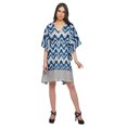 thumbnail image 3 of Moomaya Cutwork Lace Beach Kaftan For Women Printed Bikini Caftan Plus Size, 3 of 4