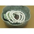 thumbnail image 5 of Bracelet Extensible Unisexe en Perles Rondes 8 mm en Coquille de Tridacna Naturelle, 5 of 5