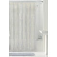 thumbnail image 1 of Mainstays Textured Luminous Waterproof PEVA Shower Curtain or Liner, 70" x 72", Clear, 1 of 5