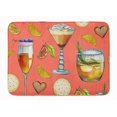 thumbnail image 1 of Carolines Treasures BB5201RUG Drinks & Cocktails Salmon Machine Washable Memory Foam Mat, 1 of 4