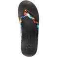 thumbnail image 3 of Men's Loudmouth Flip Flops Razzle Dazzle Black Size 13, 3 of 6