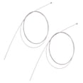 thumbnail image 4 of Domqga Bicycle Shifter Cables,Bike Brake Cable,2PCS Folding Bicycle Shifter Cables Braking Line Inner Core Stainless Steel 2.1m Long, 4 of 8