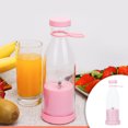 thumbnail image 1 of EGNMCR Juicer Juicer Machine Mini Portable Juicer Portable Portable Juicer Small Hand-cranked Juicer Cup Mini Electric Juicer Wireless Charging Usb Juicer Juicer, 1 of 6