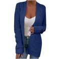 thumbnail image 1 of Cardigans Légers pour Femmes Chandail Uni Haut Cardigan Ample Manteau Cardigan Léger Cardigans Légers pour Femmes en Liquidation, 1 of 4