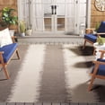 thumbnail image 1 of SAFAVIEH Courtyard Alexa Striped Indoor/Outdoor Area Rug, 1 of 7