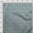 thumbnail image 3 of oneOone Polyester Spandex Dusty Gray Fabric Floral Sewing Material Print Fabric By The Yard 56 Inch Wide, 3 of 4