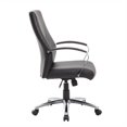 thumbnail image 2 of Scranton & Co Fauteuil de Bureau Exécutif Moderne en Cuirplus, Noir, 2 of 3