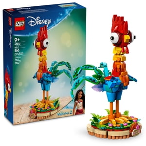 LEGO Disney Moana 2 Heihei - Bâtir un jouet pour les enfants, les filles & Garçons, âges 9+ - Moana & Jouet Disney pour les fans - Idée cadeau pour anniversaire - 43272