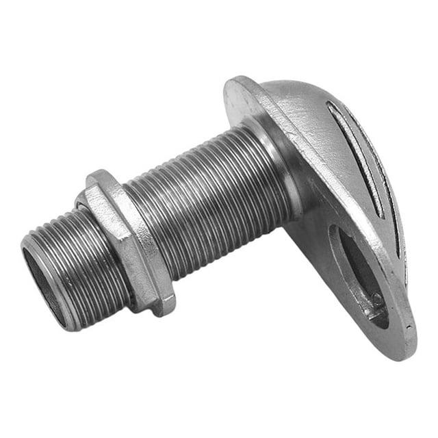 Xingzhi Passoire d'Admission Filtre à Eau Outil de Filtration Pièce de Rechange Raccords de Maine en Acier Inoxydable Surface Lisse Kayak à Travers la Coque 1/2 Po