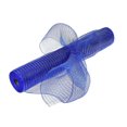 thumbnail image 1 of Ruban Mesh (Bleu Avec Des Rayures D'Argent) (21" X10Y) - Set of 2, 1 of 1