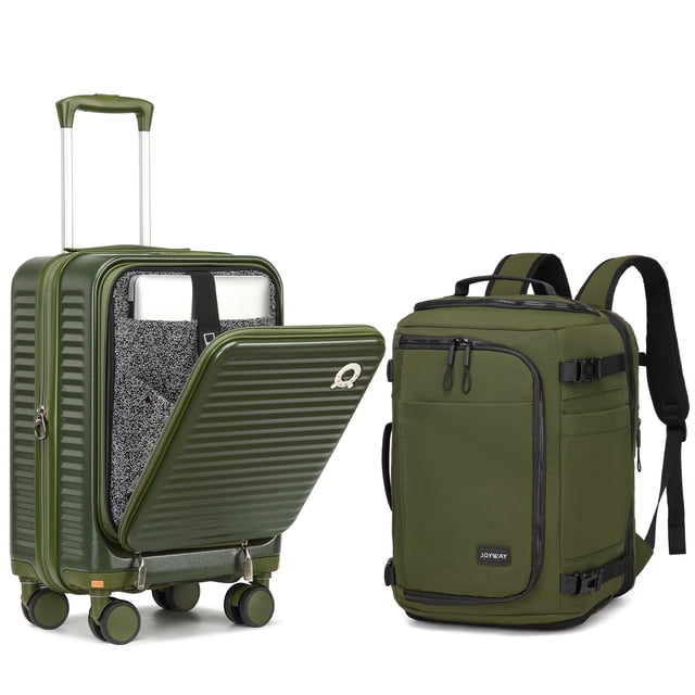 Joyway 3 Piece Luggage Sets Hardshell Lightweight Suitcase with TSA Lock Spinner Wheels