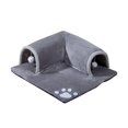 thumbnail image 1 of TISHITA Cat Tunnel Kitten Nest Play Tent Foldable Summer Cat Interactive Toys Small, 1 of 8