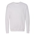 thumbnail image 1 of Bella Canvas Men`s Drop Shoulder Fleece, 2XL, White, 1 of 3