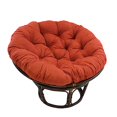 thumbnail image 2 of International Caravan 3312-MS-CR 42 in. Rattan Papasan Chair with Micro Suede Cushion, Cardinal Red, 2 of 3