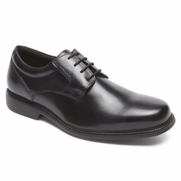 Rockport Men CHARLES ROAD PLAINTOE BLACK SHOE