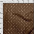 thumbnail image 3 of oneOone Tissu Viscose Chiffon Marron Rétro Minimal Burger Matériel de Robe Tissu Imprimé Tissu au Mètre 42 Pouces de Large, 3 of 5