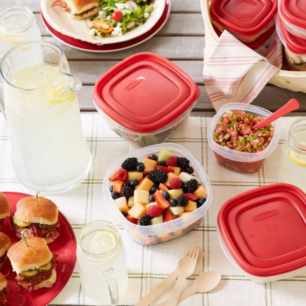 Rubbermaid Easy-Find Lid Food Storage Container Value Pack