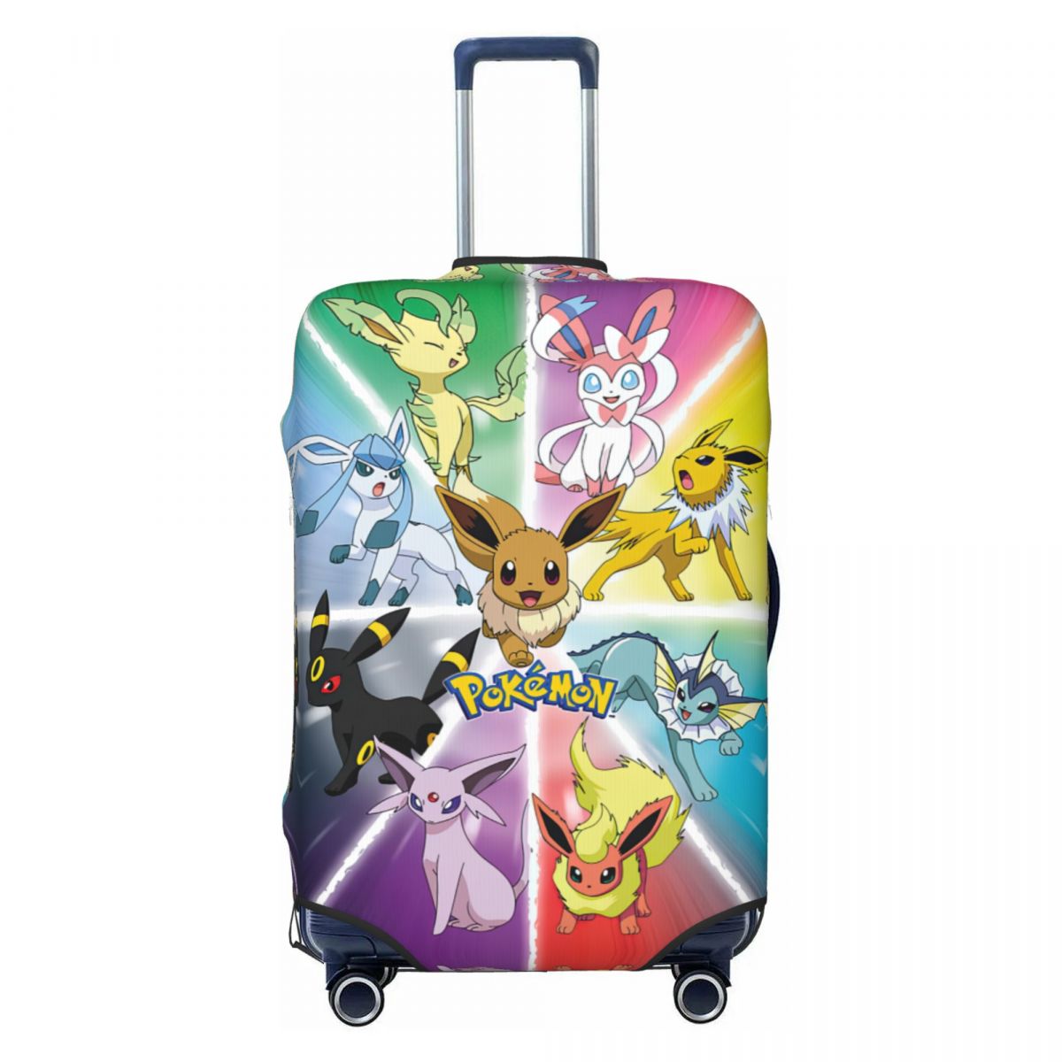 Custom Pokemon Pikachu Luggage Cover Protector Fashion Travel Suitcase Protective Cover for 18-32 Inch
