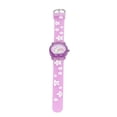 thumbnail image 4 of Girls' Wrist Watches, Educational Kids Watch Stable Colorful Cartoon  For Over 3 Years Old For Girls Purple, 4 of 8
