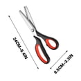 thumbnail image 2 of Vadktai Pinking Shears Comfort Grips Crafts Zig Zag Cut Sewing Scissors, Professional Handheld Dressmaking, 2 of 5