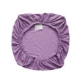 thumbnail image 1 of Chair Cushion Cover Seat Covers Backrest Chair Case Office Protector Soild Color Adjustable Dirt-Resistant for Banquet Home Kitchen Light Purple, 1 of 9
