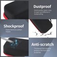 thumbnail image 3 of Unique Bargains  Case for Switch 2 Versatile Case with 20 Game Card Slots for Nintendo for Switch 2 Carrying Case Travel Case for Switch 2 Console Black Red, 3 of 6