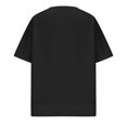 thumbnail image 3 of Plebaso T-shirts Surdimensionnés pour Garçons Filles Manches Courtes Décontractés T-Shirts Unis Enfants Col Rond Hauts Légers, 3 of 5