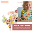 thumbnail image 3 of Shisuyan 1 Set Chairs Stacking Game For Balancing Desk Play Game Birthdays Christmas And Special Occasions, 3 of 8