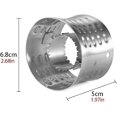 thumbnail image 3 of Cqxid Corn Peeler Under $5 Corn Stripper Cutter 2Pcs Stainless Steel Corn Scraper Pitter Corer Peeler Corn Stripping Tool Circular Corn Threshing Tool Kitchen Corn Peeler, 3 of 9