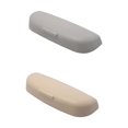 thumbnail image 1 of Ruiboury Universal Car Sunglass Storage Box Multifunctional Glasses Case Credit Card Organizer Automobile Eyeglasses Accs Beige, 1 of 6