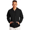 thumbnail image 1 of Hanes Mens ComfortBlend EcoSmart Full Zip Hoodie, S, Black, 1 of 1
