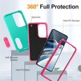 thumbnail image 4 of For Samsung Galaxy S26+ 5G 6.7" Phone Case with Built in Kickstand, Shockproof/Dustproof/Drop Proof Heavy Duty Military-Grade Rugged Protective Cover for Samsung Galaxy S26+ 5G,Green, 4 of 8