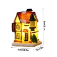 thumbnail image 3 of PENGXIANG Christmas Village LED Lighted Christmas Village Houses with Figurines  Christmas Village Collection Indoor Room Decor - Collectible Buildings, 3 of 14