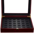 thumbnail image 2 of MERIGLARE Wooden Jewelry Box Storage Display Case Jewelry Organizer 30 Slot, 2 of 7