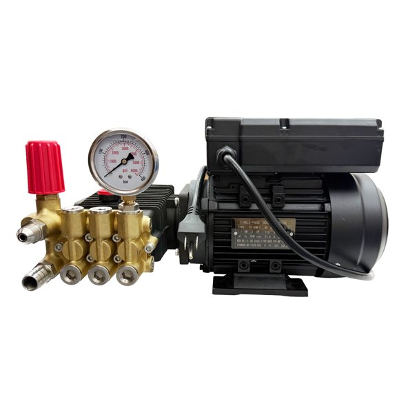 Pompe de Nettoyage Électrique Portable à Haute Pression pour Lave-Auto avec Pistolet à Eau 11-13 L/min 110 V