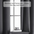 thumbnail image 4 of Window Curtain Panels, Overlay Drapery for Bedroom Windows, Elegant Window Treatments, Light Filtering Curtains, Noise Reducing Window Coverings, 4 of 9