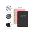 thumbnail image 2 of Accounting Ledger Book - A5 Check Register for Small Businesses & Personal Use, Account Book for Tracking Money, Expenses, Deposits & Balance, 5.8" x, 2 of 4