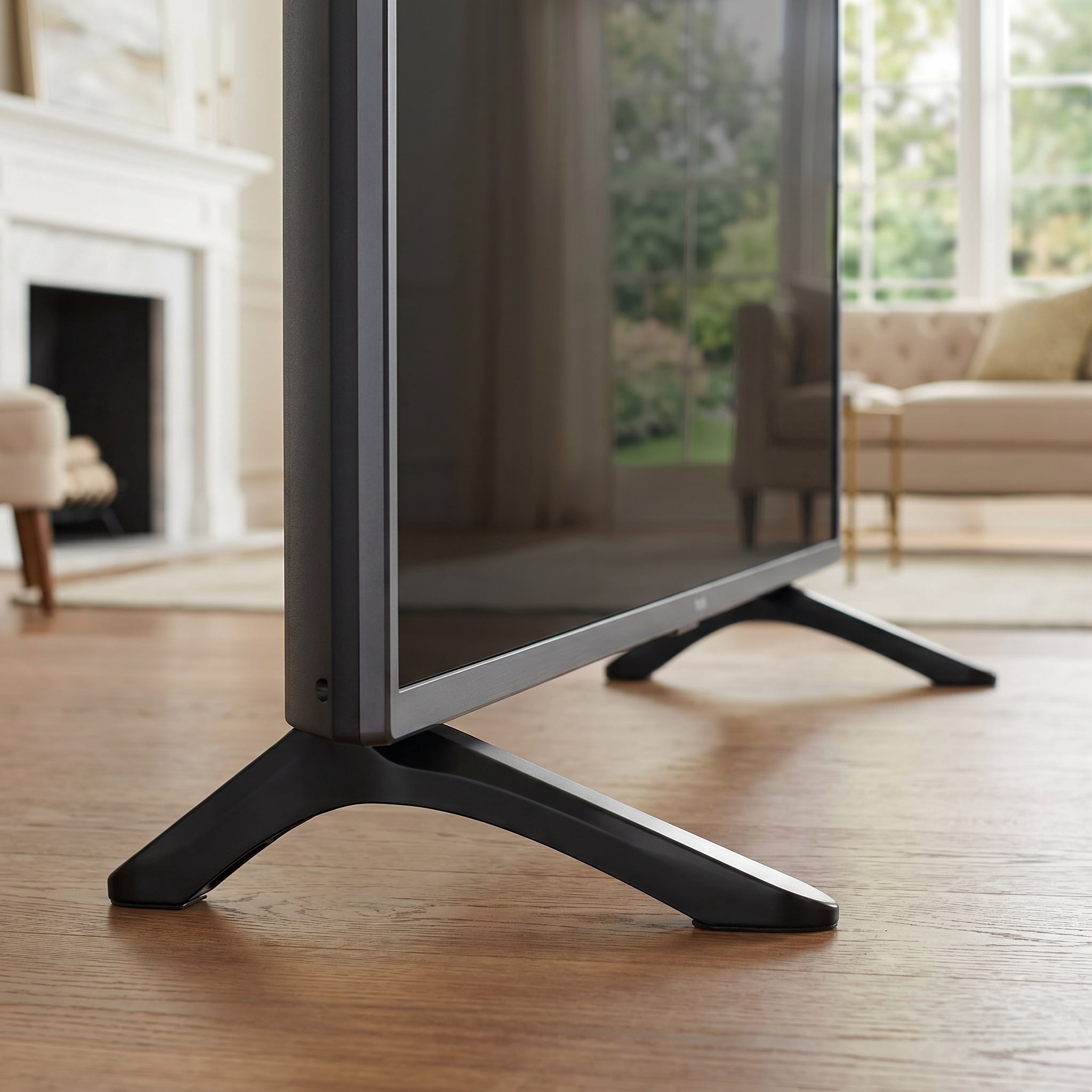 HEALEEP 1Set Triangle Base TV Stand for Stable Television Support with Strong Load Capacity